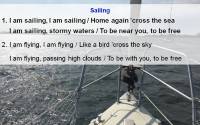 TS Leinwand Sailing